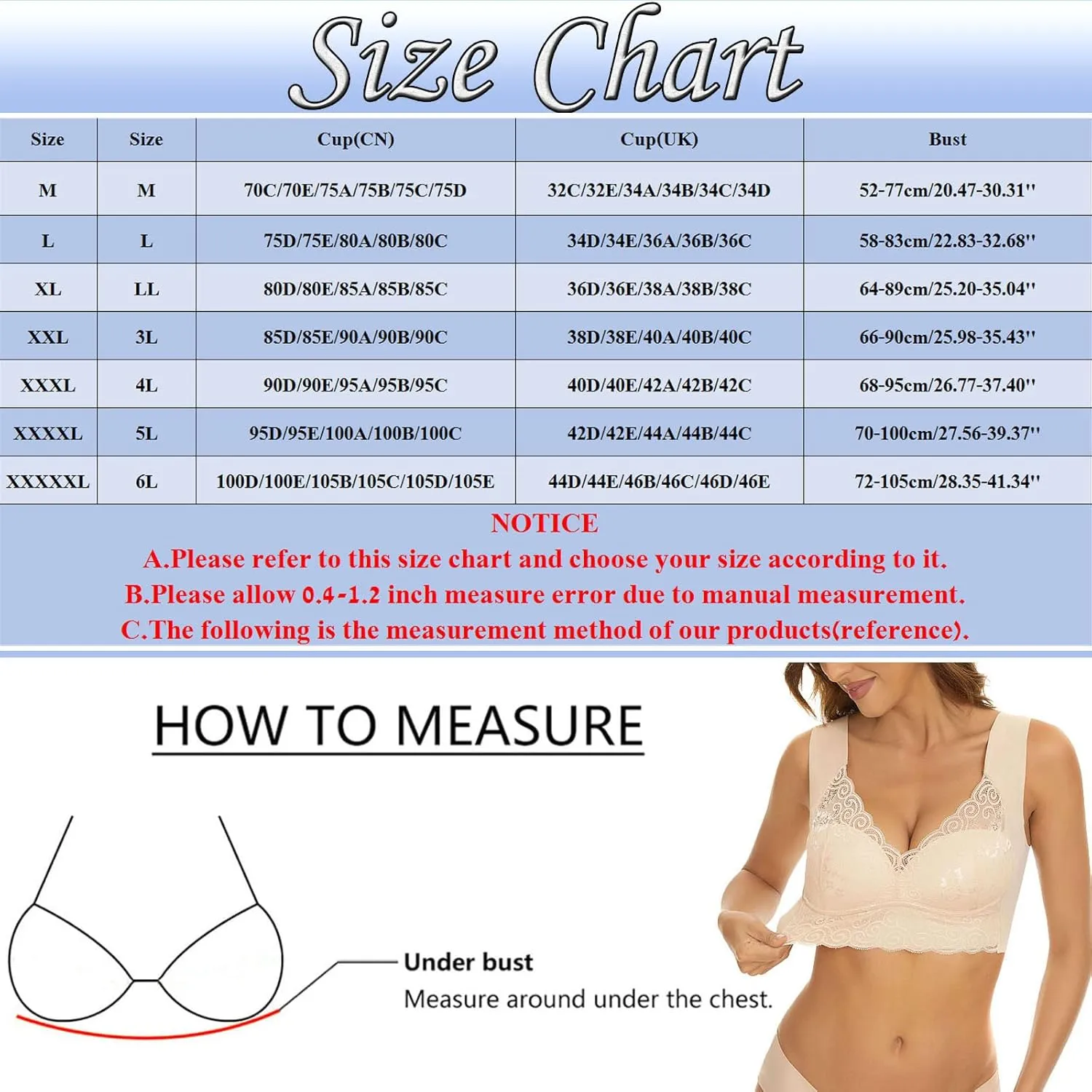 3 Pieces Lace Bra Plus Size Bra Women Underwear Bralette Crop Top Sexy Female Bra Large Top Female Push Up