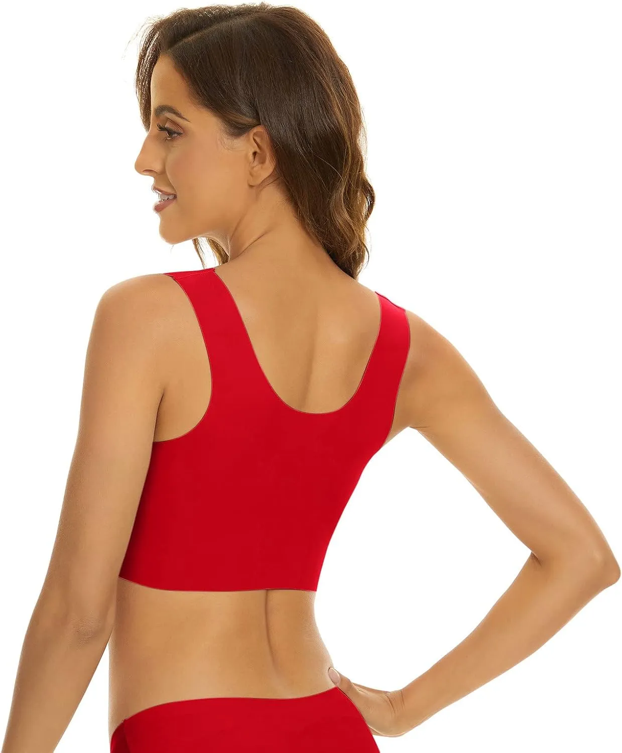 3 Pieces Lace Bra Plus Size Bra Women Underwear Bralette Crop Top Sexy Female Bra Large Top Female Push Up