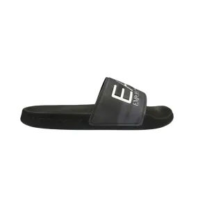 EA7 Emporio Armani Visibility Logo Slides Black/Black/Camo Print