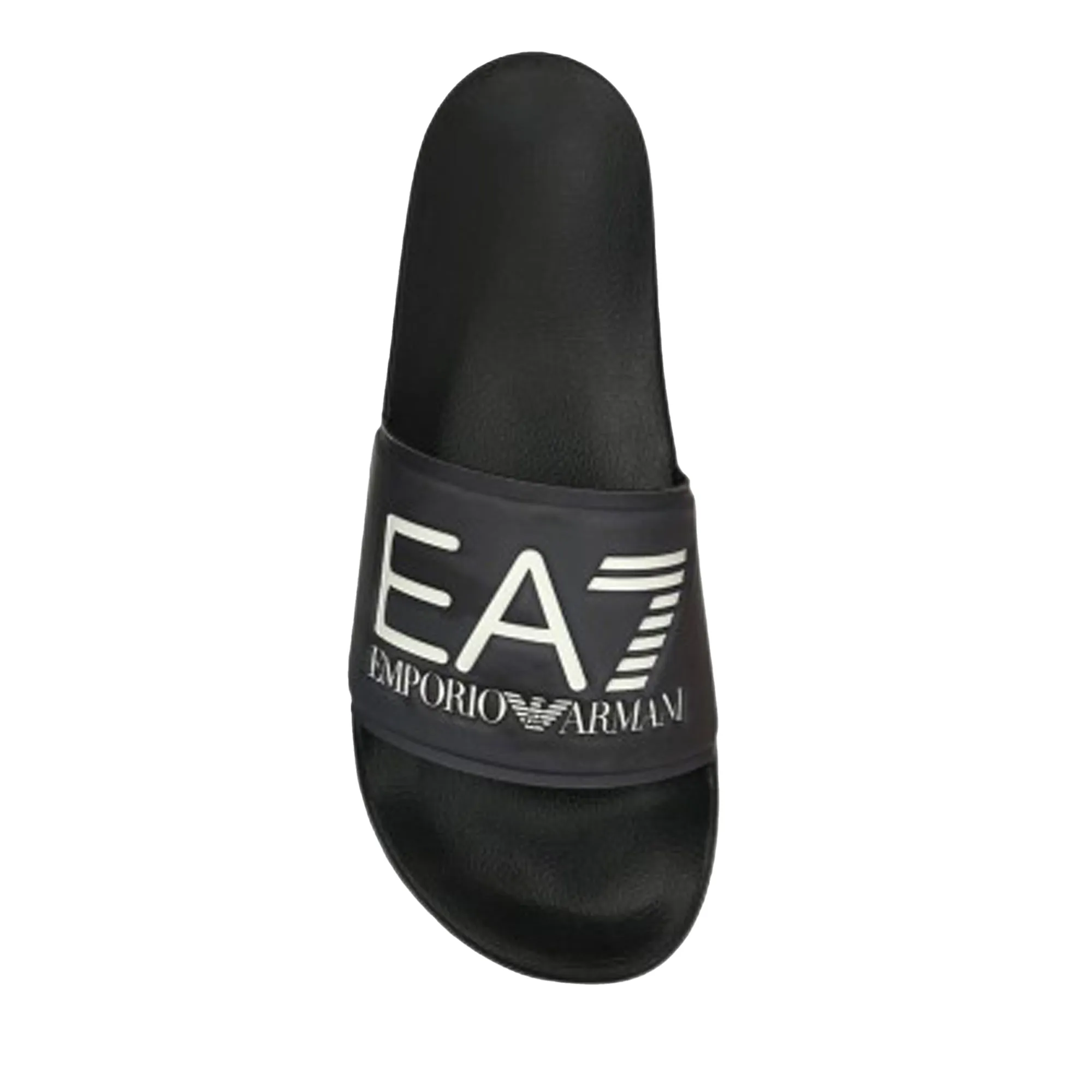 EA7 Emporio Armani Visibility Logo Slides Black/Black/Camo Print