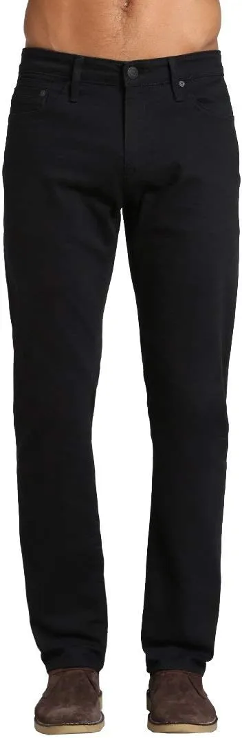Mavi Men's Matt Mid Rise Straight Leg Jeans - Premium Relaxed Fit Denim Jeans