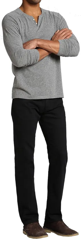 Mavi Men's Matt Mid Rise Straight Leg Jeans - Premium Relaxed Fit Denim Jeans
