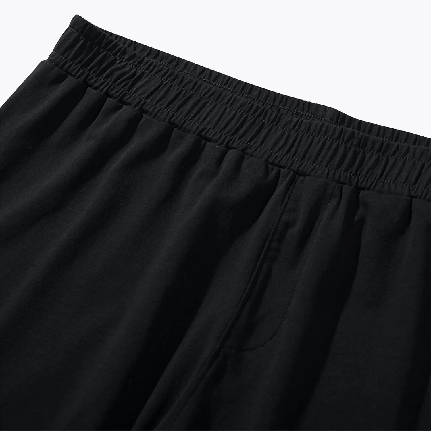 Xiaojmake Mens Cotton Sleep Shorts 3" Bodybuilding Workout Gym Shorts Lightweight Wide Leg Running Lounge Sleep Bottoms